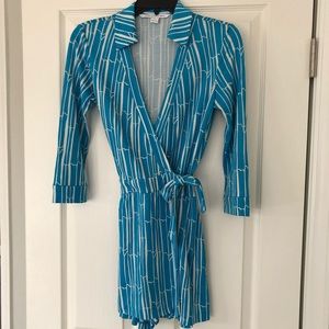 DVF Celeste Wrap Romper